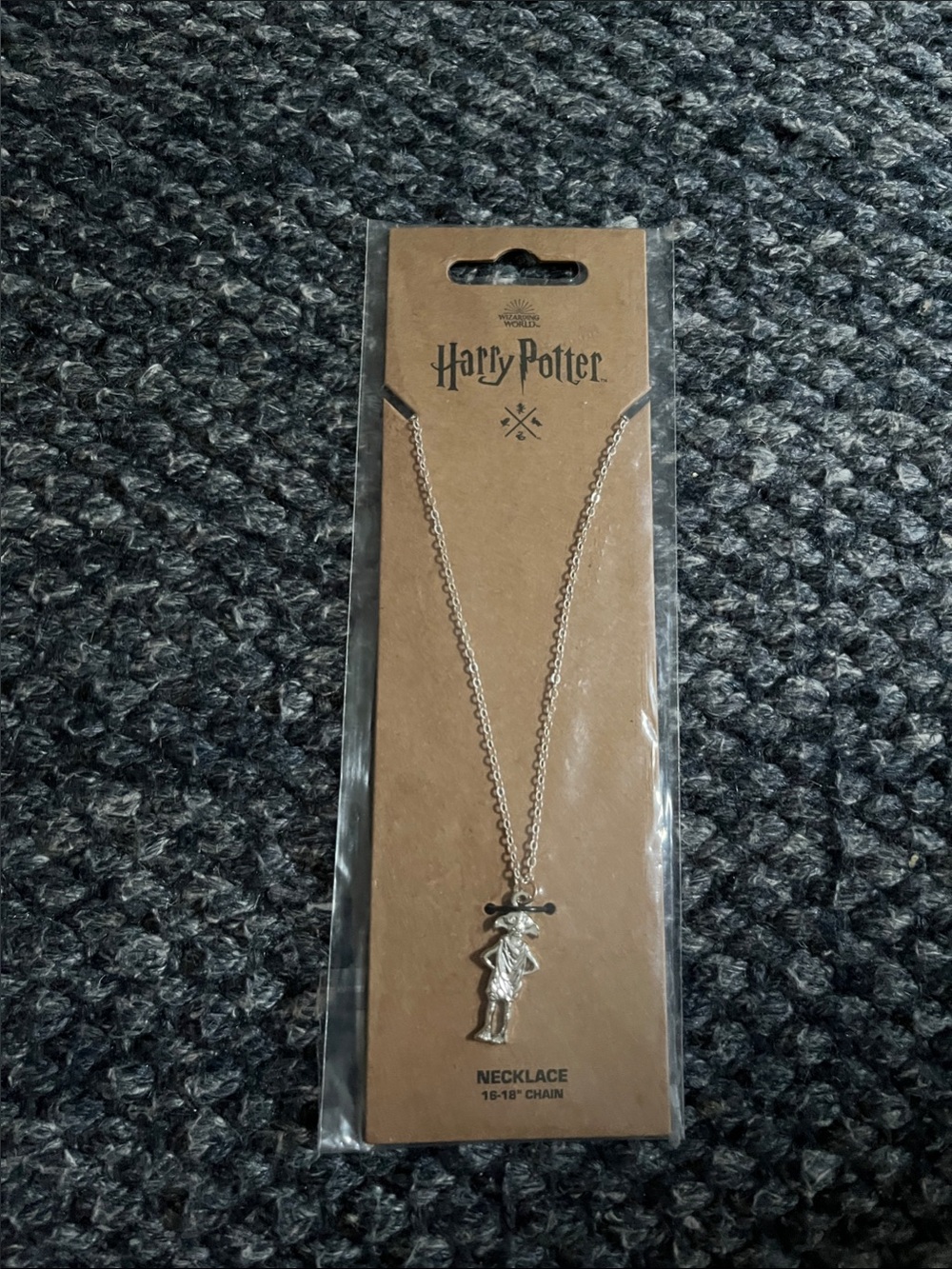 Harry Potter Collection Kids Silver Character Pendant Necklace, Dobby